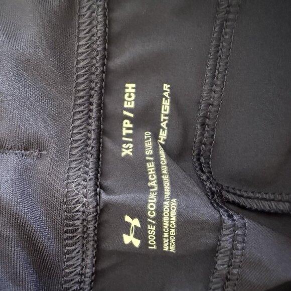 Under Armour Sport Woven Pants Womens XS Heatgear Navy Blue Jogger Run Gym NWT - Picture 7 of 12